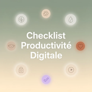 Checklist Productivité Digitale